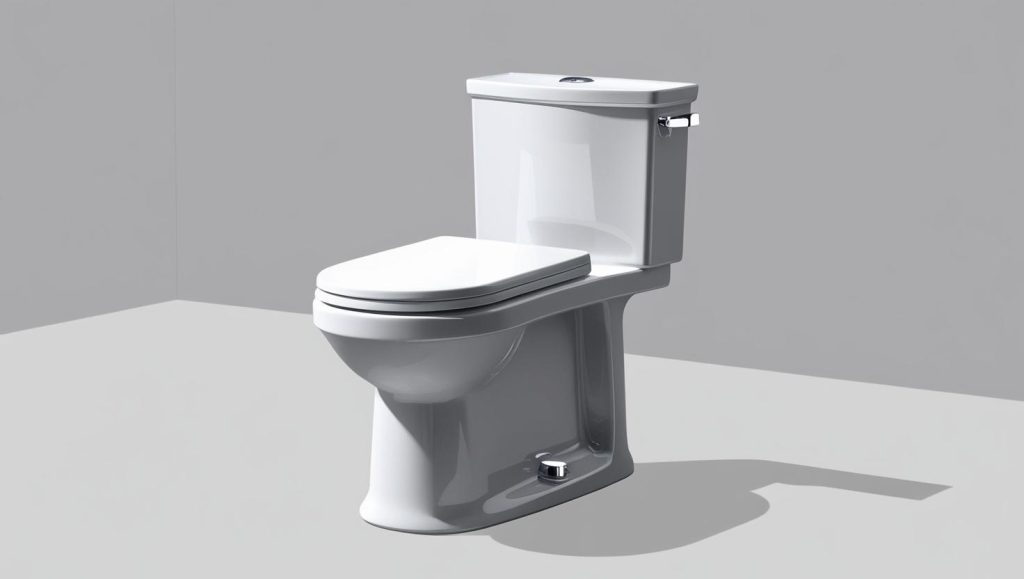 AI generated toilet image