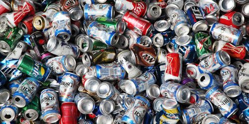 Scrap aluminum cans consist of mostly of used beverage containers. We have 3 different Aluminum Prices for Cans. Dry and Crushed, Dry and Not Crushed, and Wet and Crushed or Not Crushed.