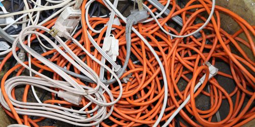 Extension and Appliance Cords are considered to contain 40% Copper. They are also in the Insulated #2 category.