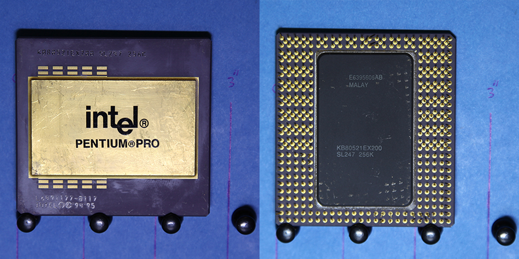 These are Intel Pentium Pro Ceramic Processors. We Pay the highest prices for Ceramic Processors in the United States. There will be no money paid until the product reaches us, is inspected, and is classified to be these actual processors. Once all of these parameters have been met we will make payment in any manor to any country that you wish with the exception of cash through the mail.