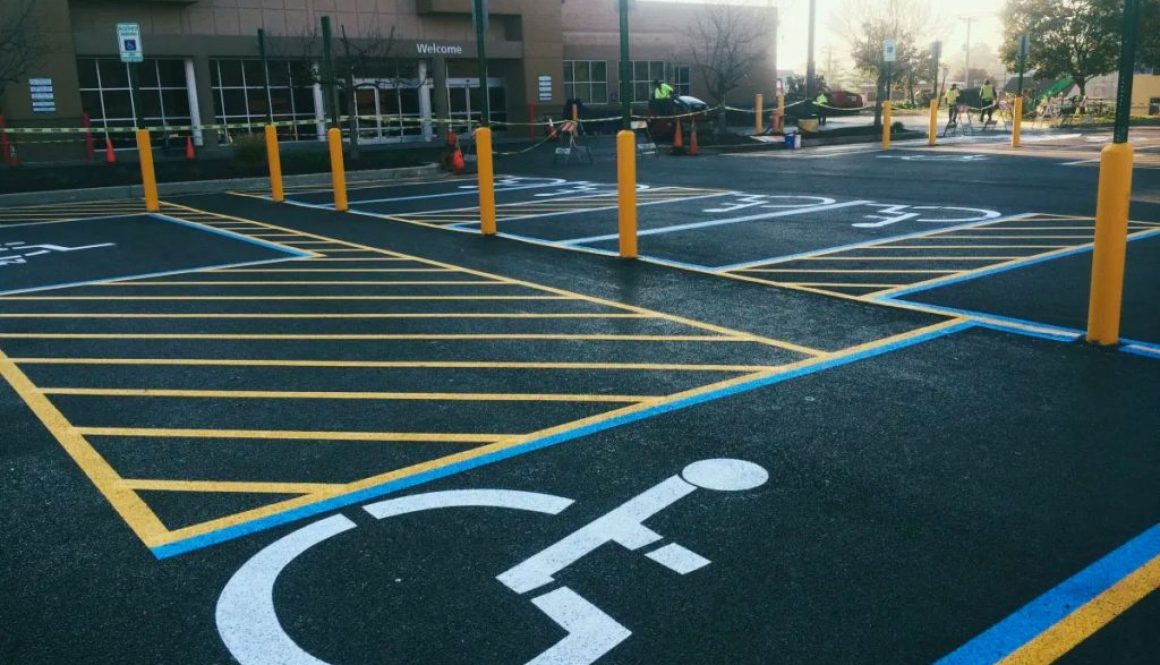 parking lot striping