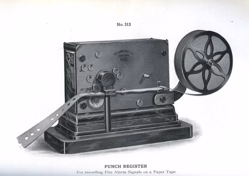 Gamewell Punching Register