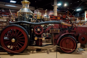LaFrance Steamer with Christie Tractor