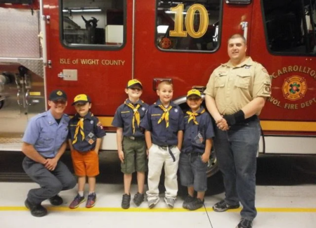 Scouts-Brownies-Fire-Museum-Maryland